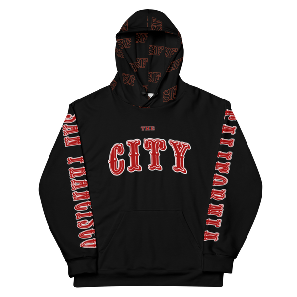 The City/CA Niner edition - Unisex Black Hoodie – fromthewestapparel
